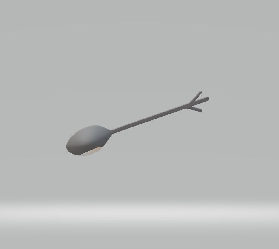Spoon3 spoon 3D model_2