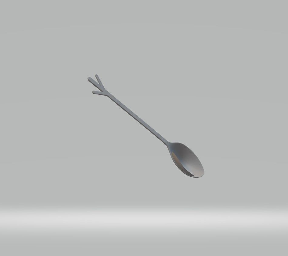 Spoon3 spoon 3D model_3