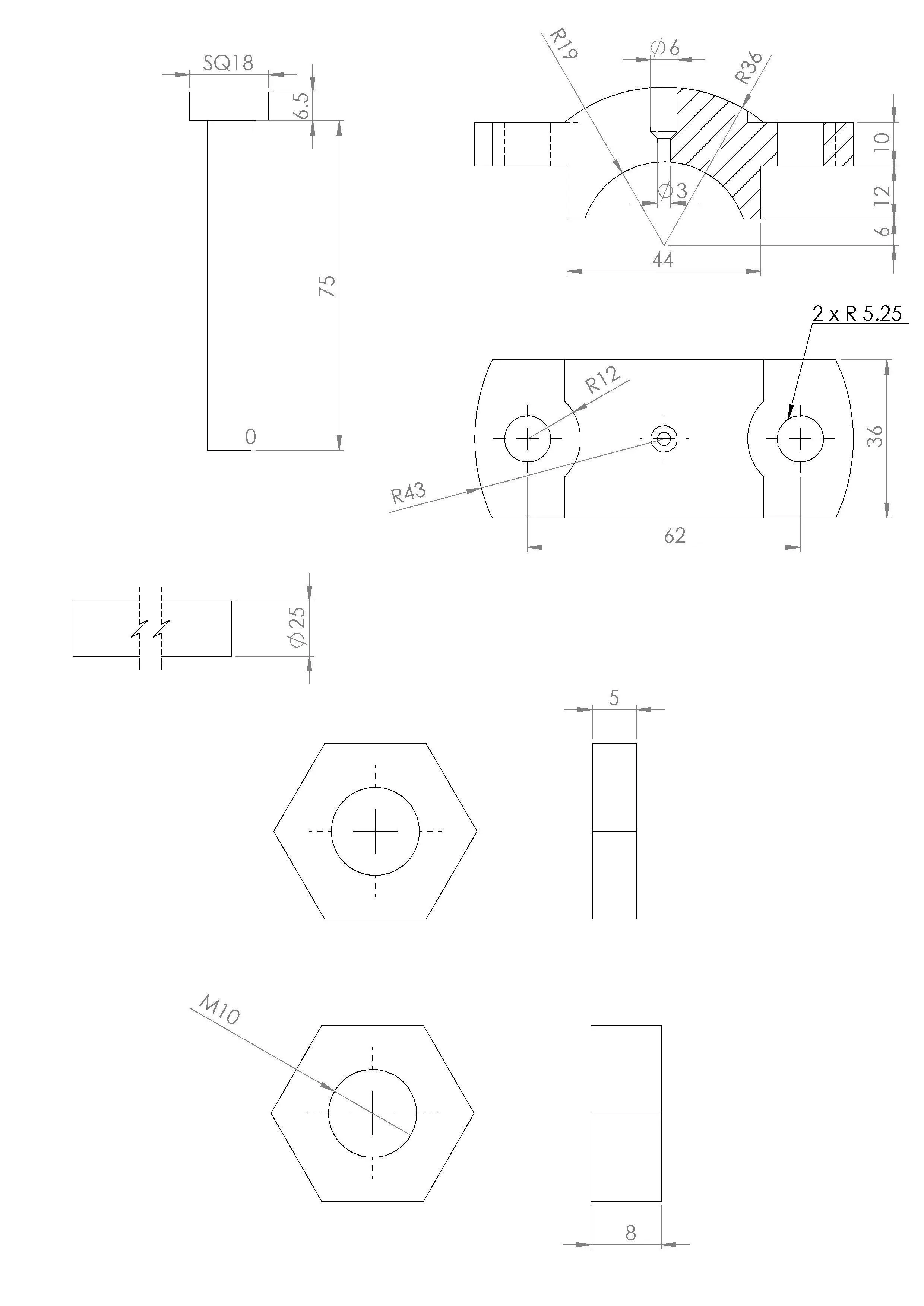 Plummer Block 3D model_0