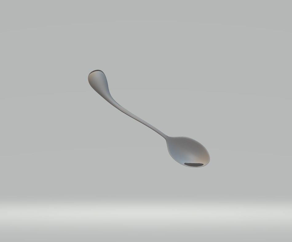 Spoon 4 3D model_1