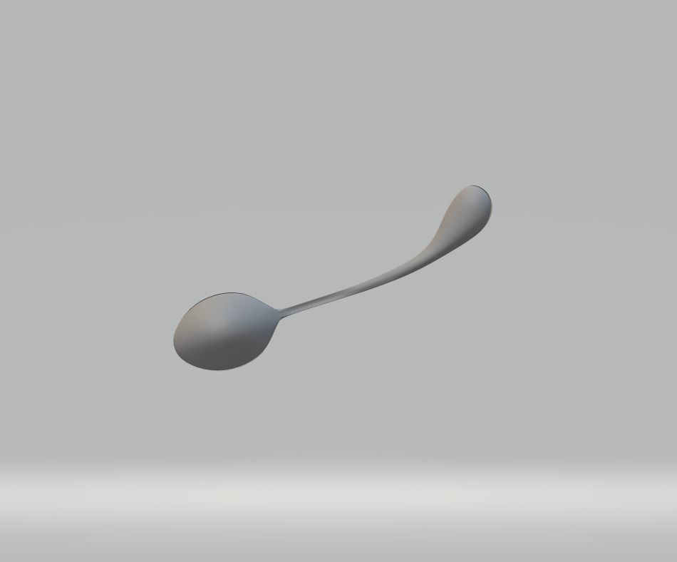 Spoon 4 3D model_2