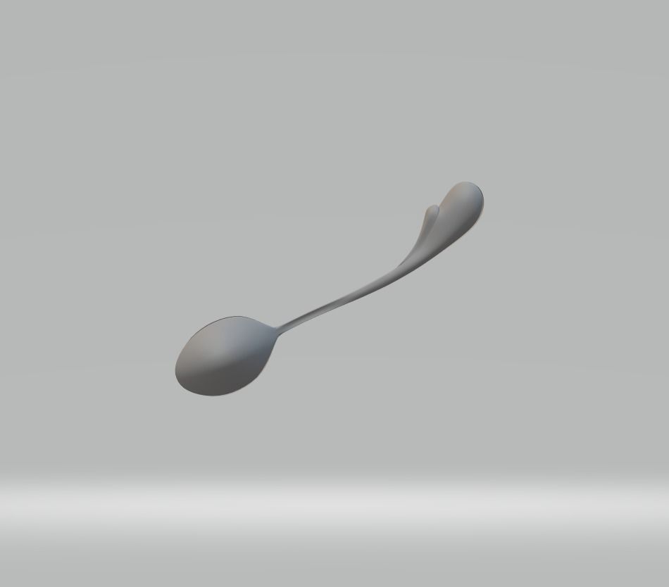 Spoon 5 3D model_2