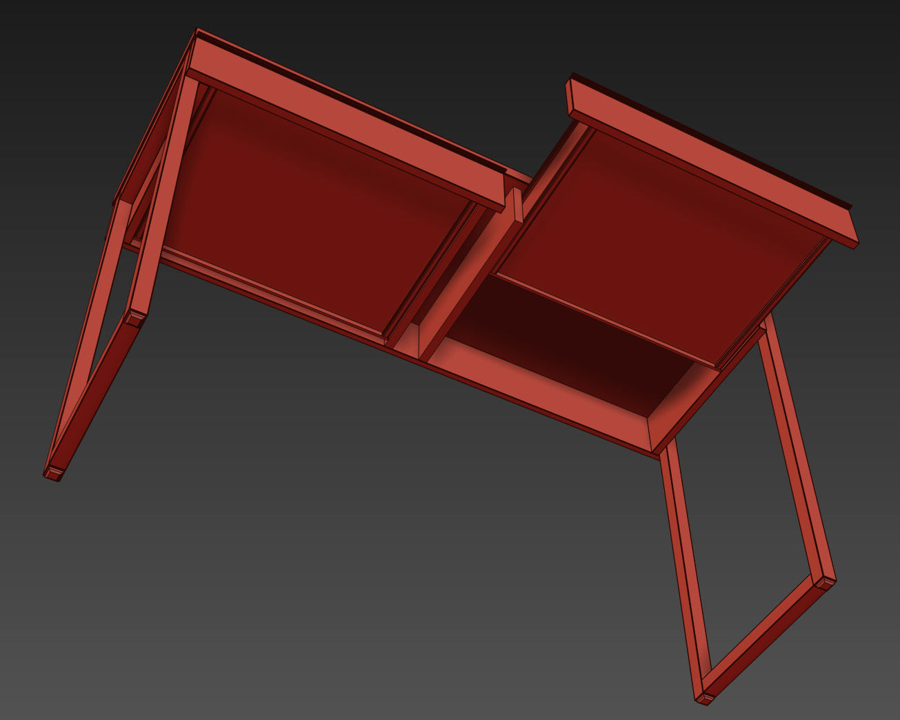 BESTA BURS Desk 3D model_6