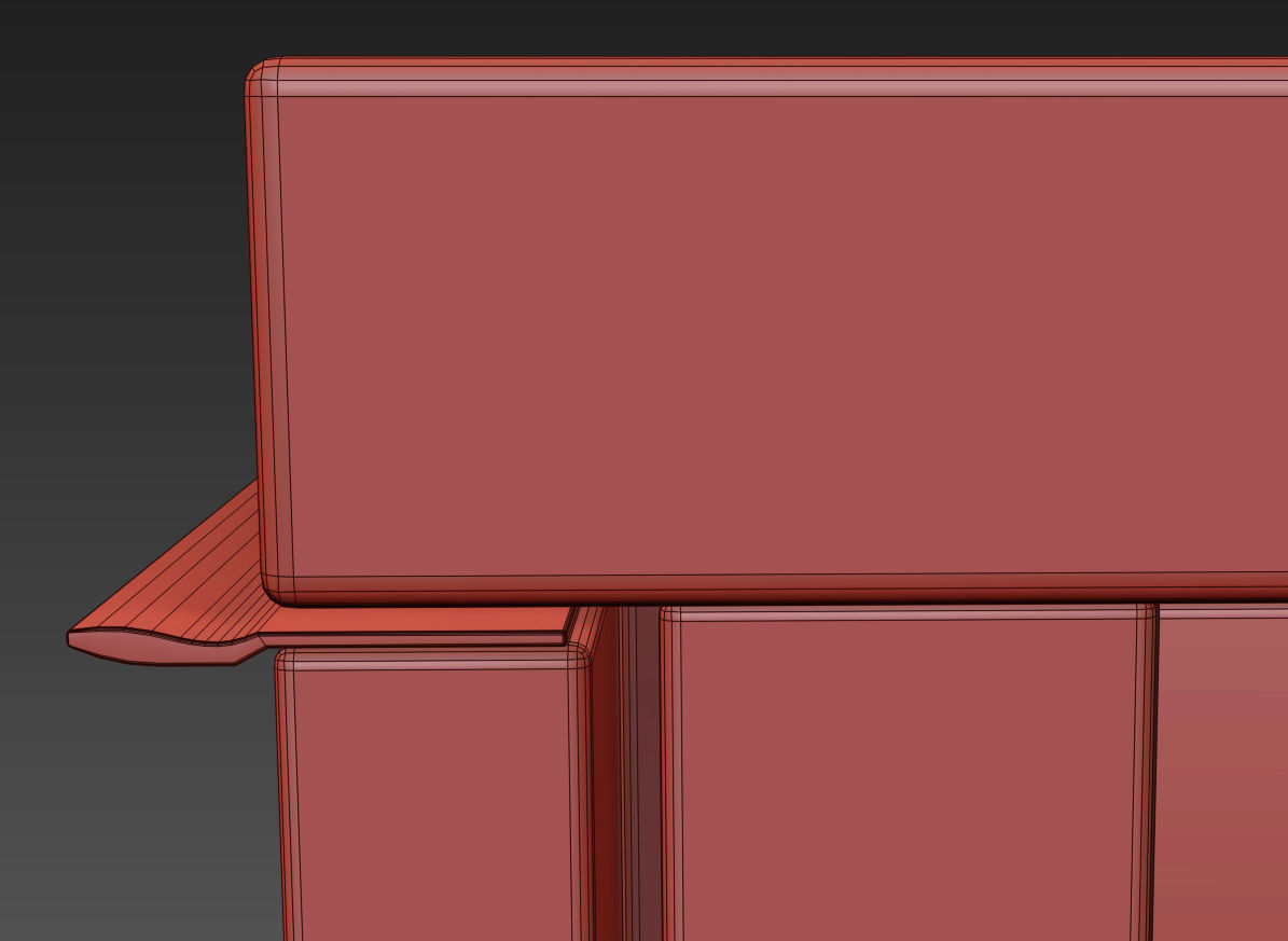 BESTA BURS Desk 3D model_8