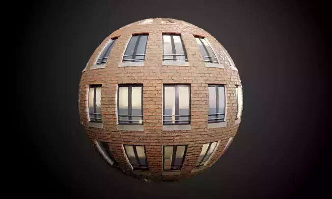 Building Brick Seamless PBR Texture Texture