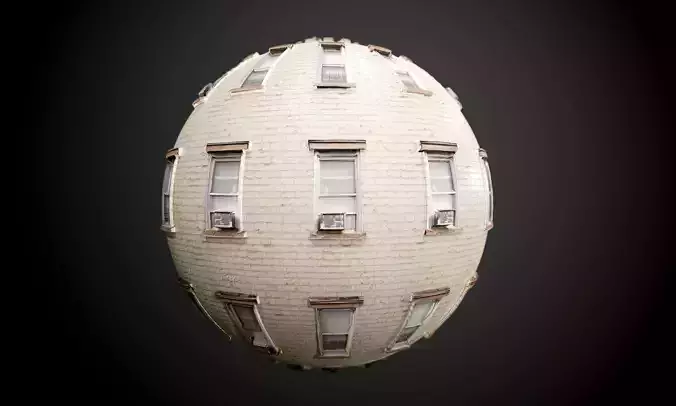 Building Brick Seamless PBR Texture