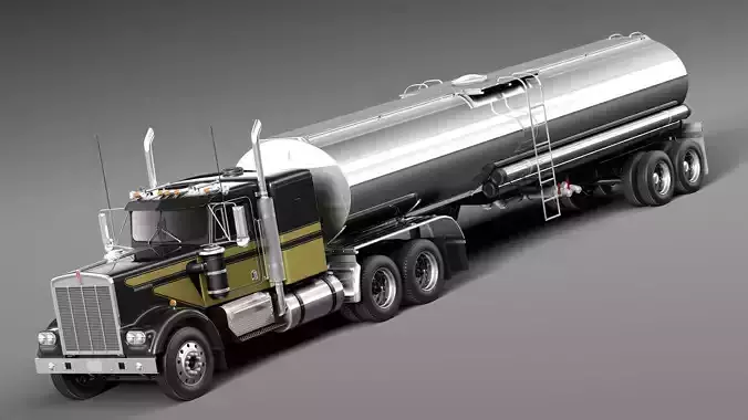 Kenworth W900 Tanker Truck 1974