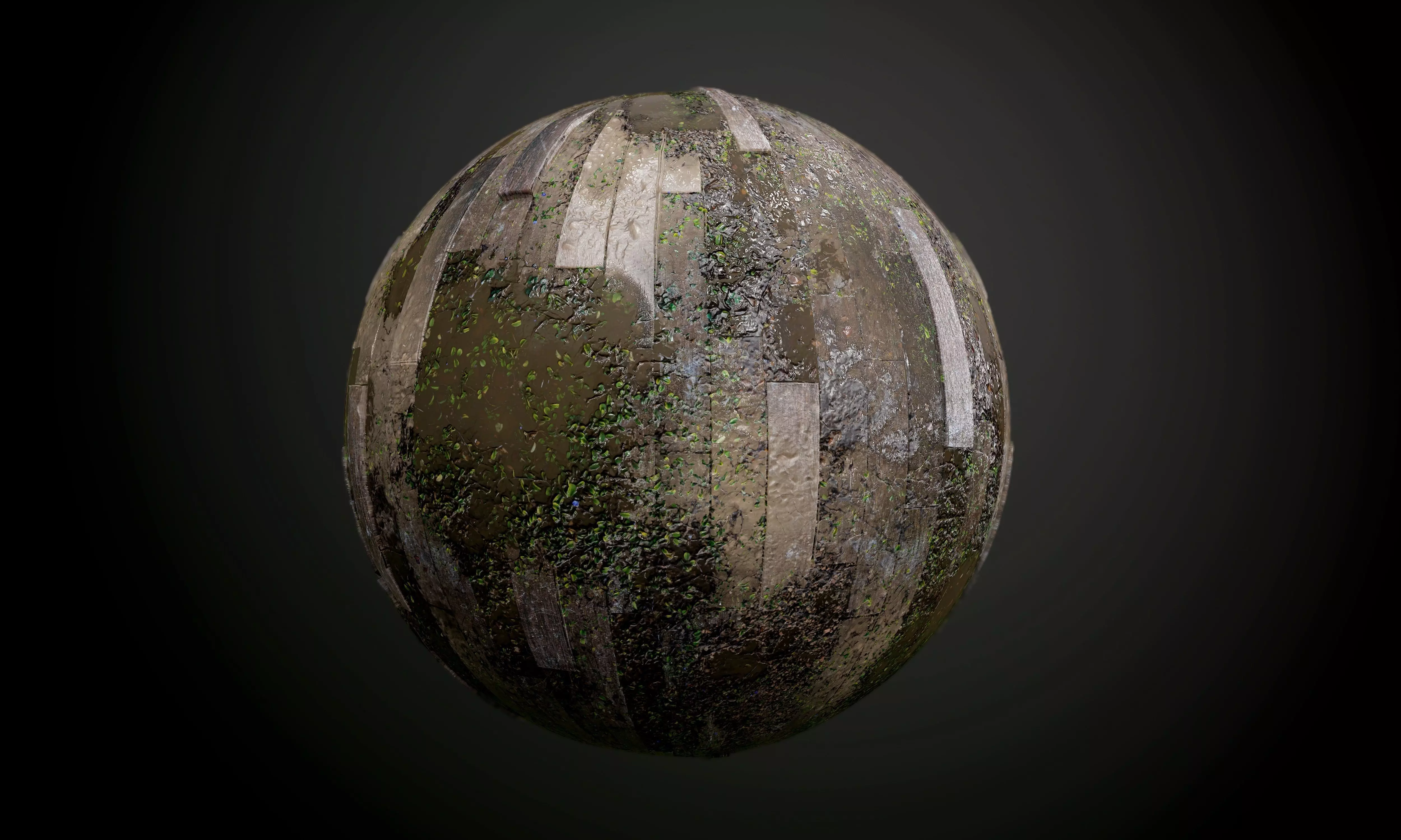 Wood Floor Planks Dirty Seamless PBR Teture Texture_0