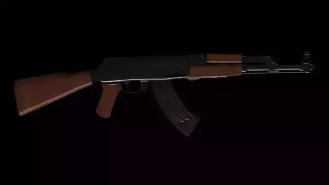 Ak - 47 High Poly