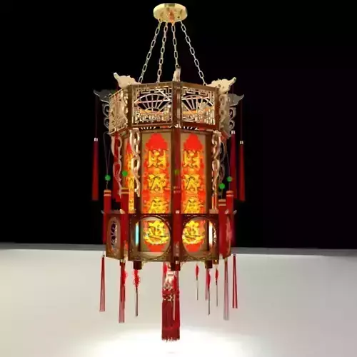 Chinese red lantern