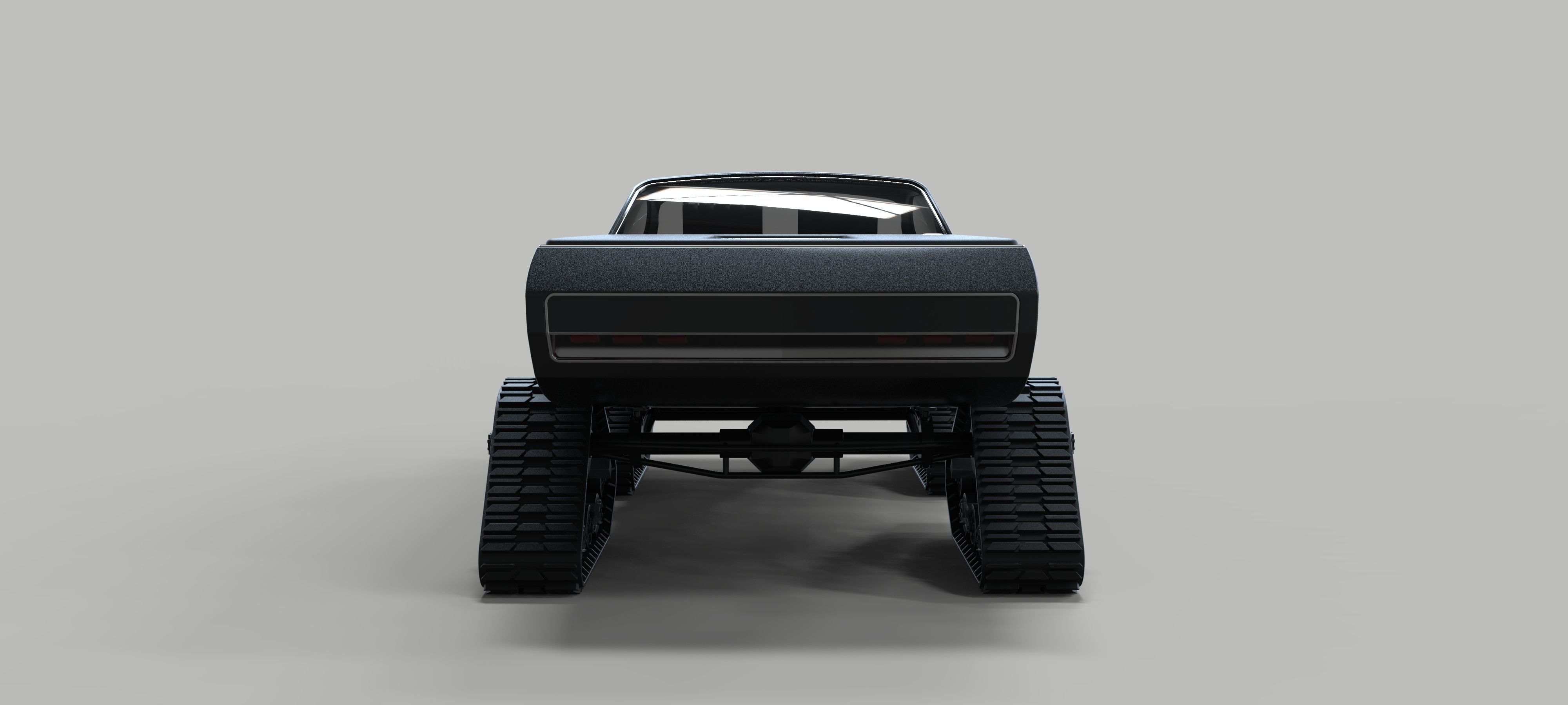Dodge Deora with Mattracks Suspension tracks 3D model_13