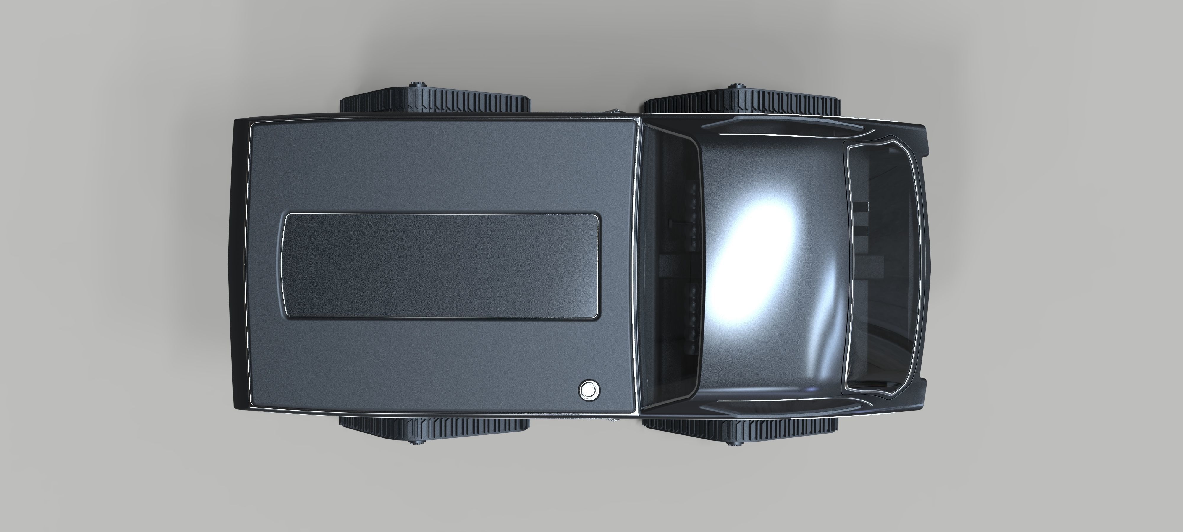 Dodge Deora with Mattracks Suspension tracks 3D model_8