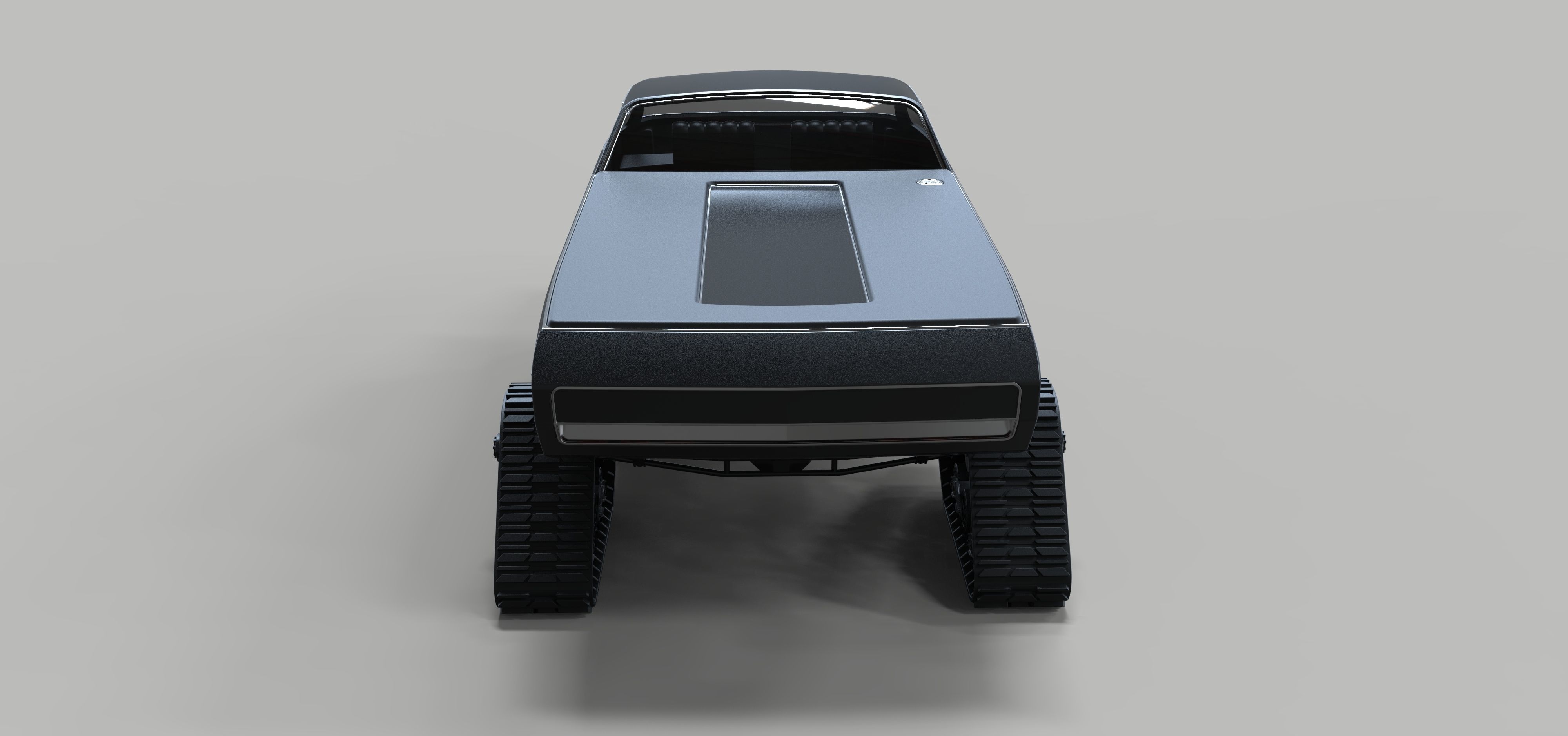 Dodge Deora with Mattracks Suspension tracks 3D model_12
