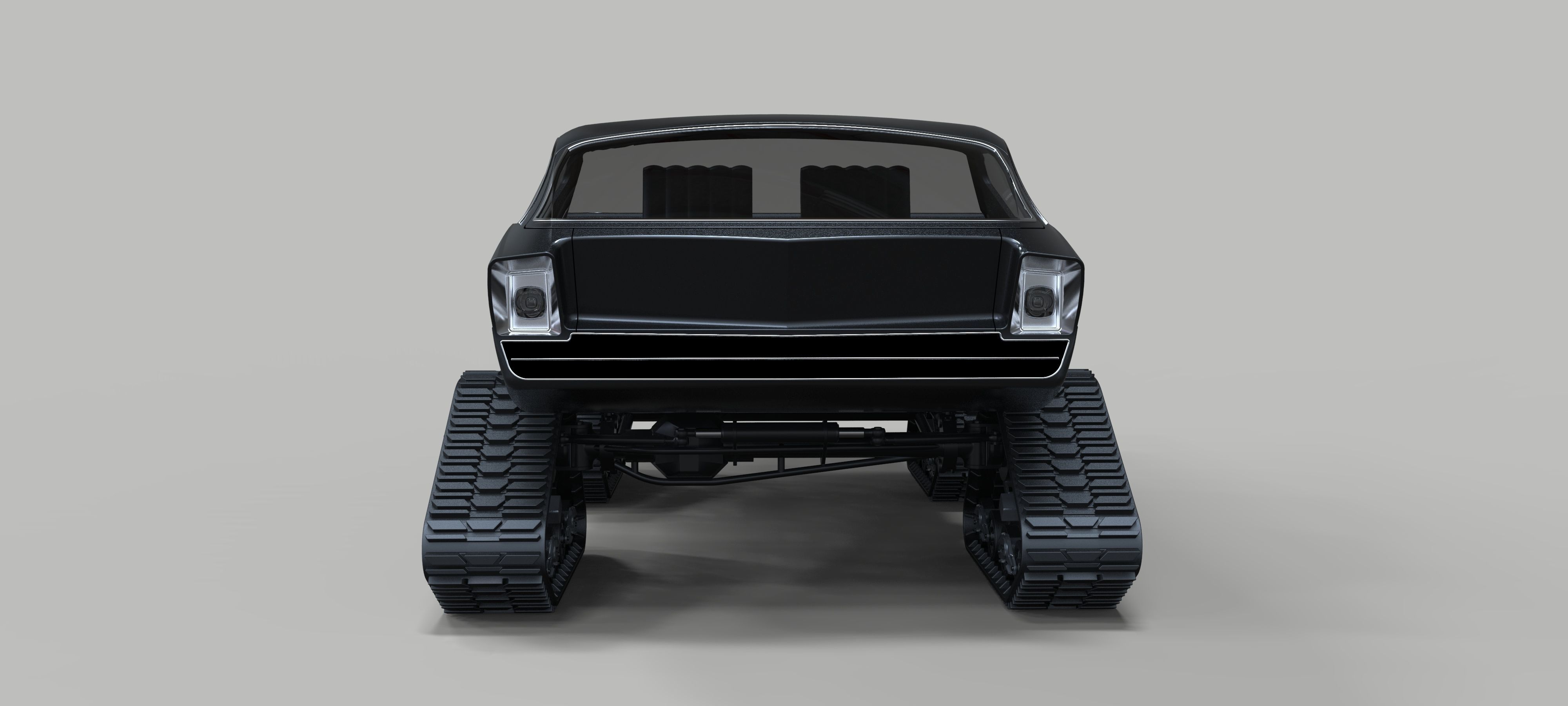 Dodge Deora with Mattracks Suspension tracks 3D model_5