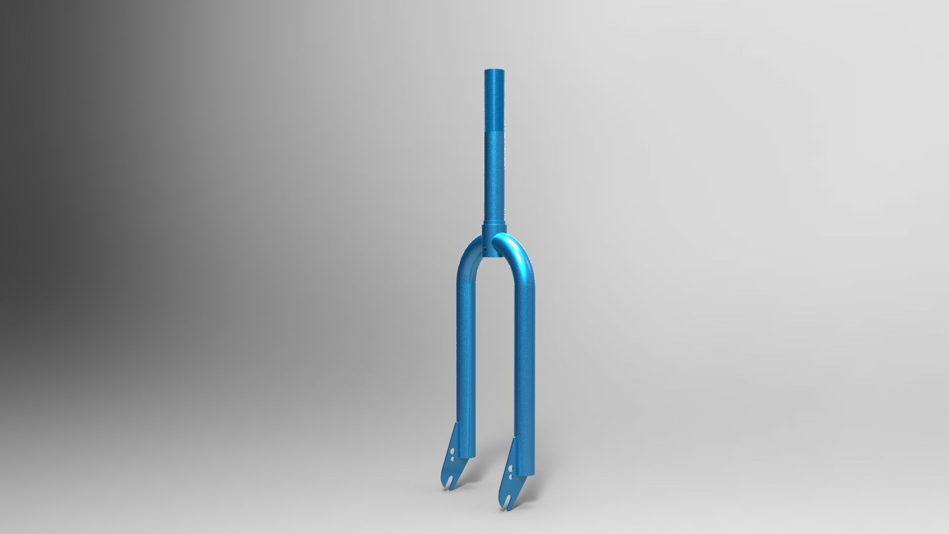 Bicycle Fork 3D model_2