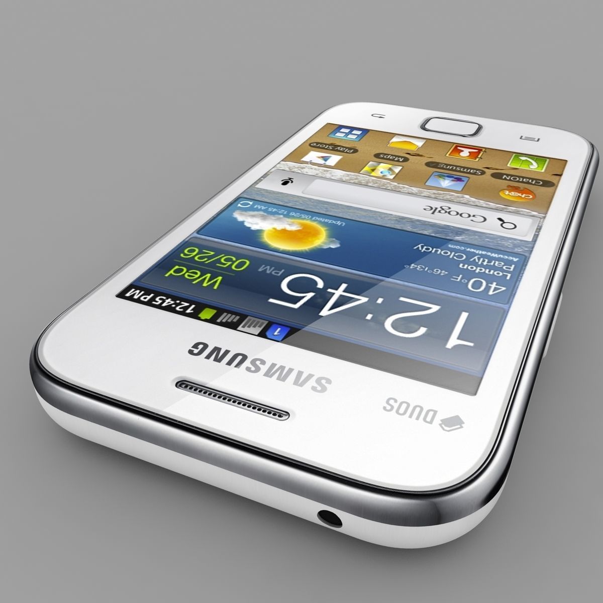 Samsung Galaxy Ace Duos 3D model_3