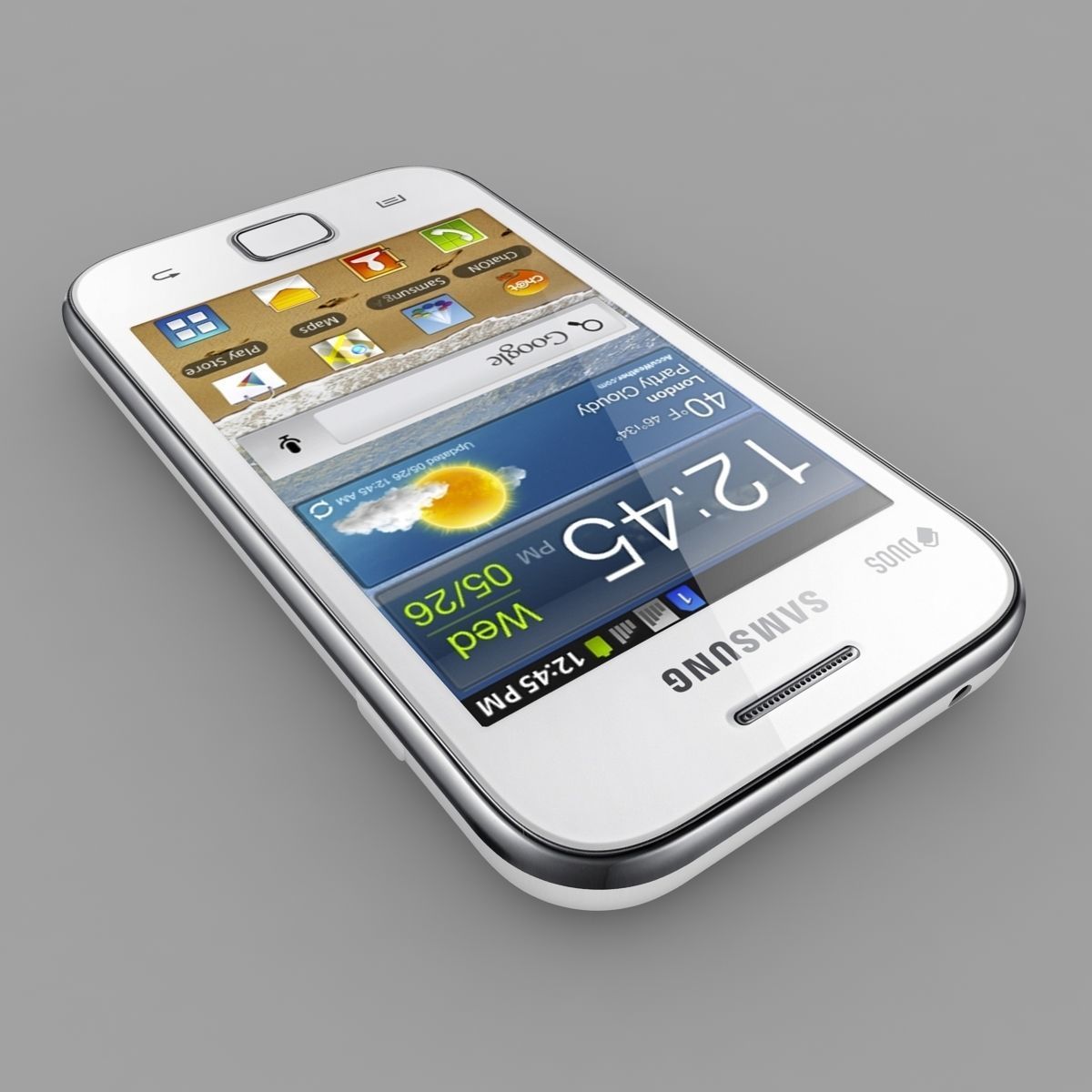 Samsung Galaxy Ace Duos 3D model_2