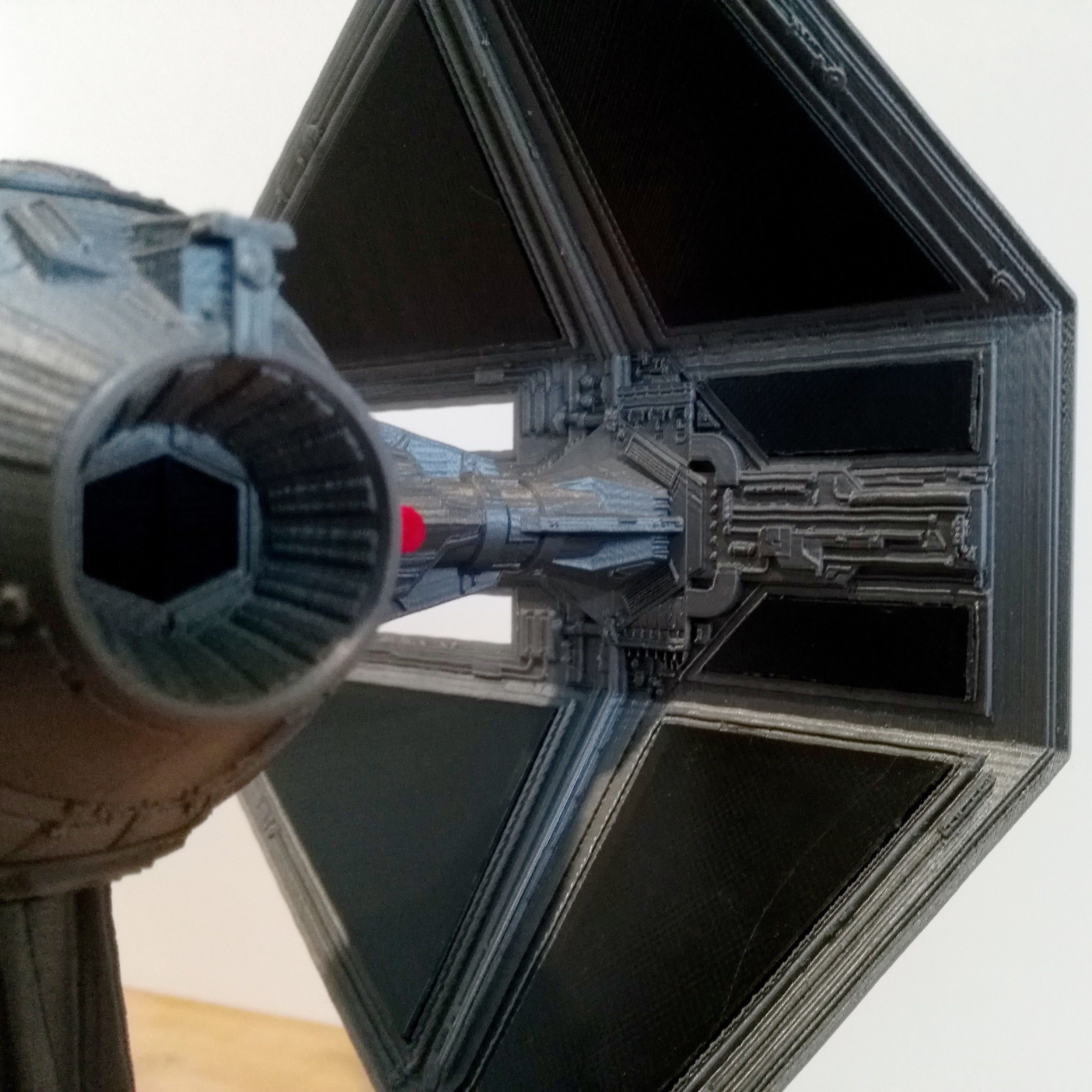 STAR WARS TIE INTERCEPTOR Detailed and printable 3D print model_8