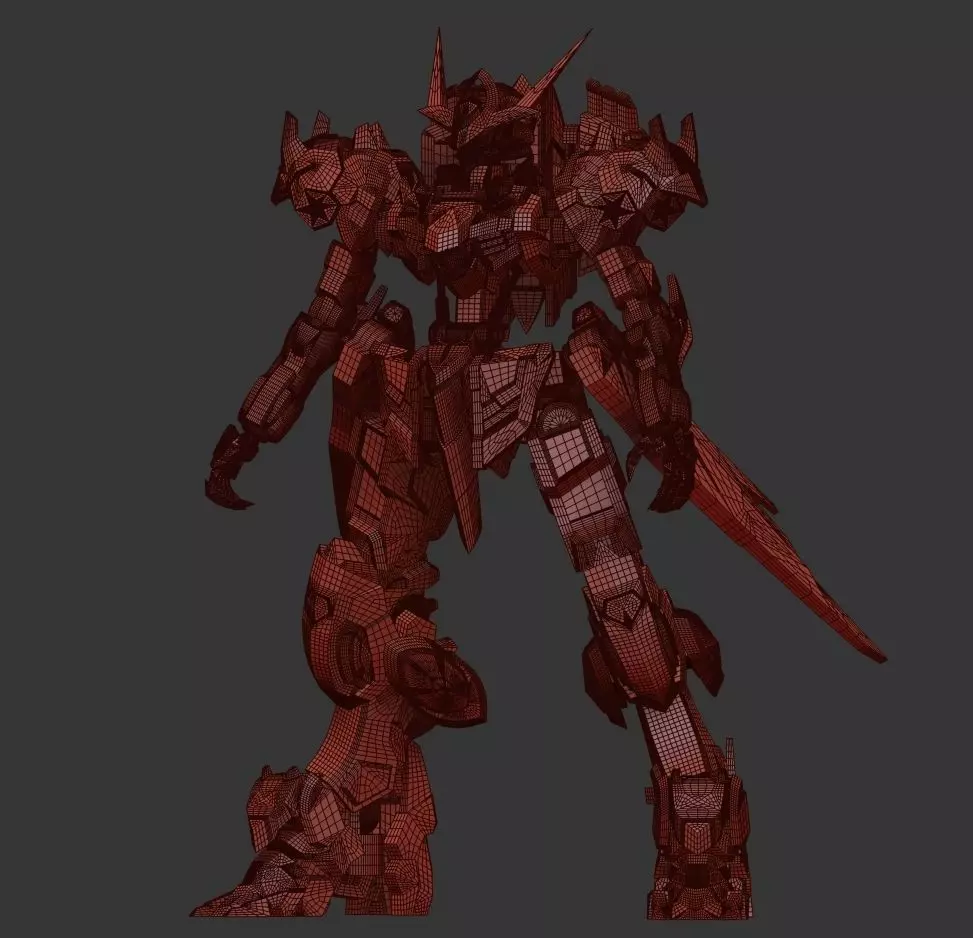 ASW-G-08 Barbatos Lupus 3D model_0