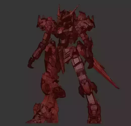 ASW-G-08 Barbatos Lupus 3D model