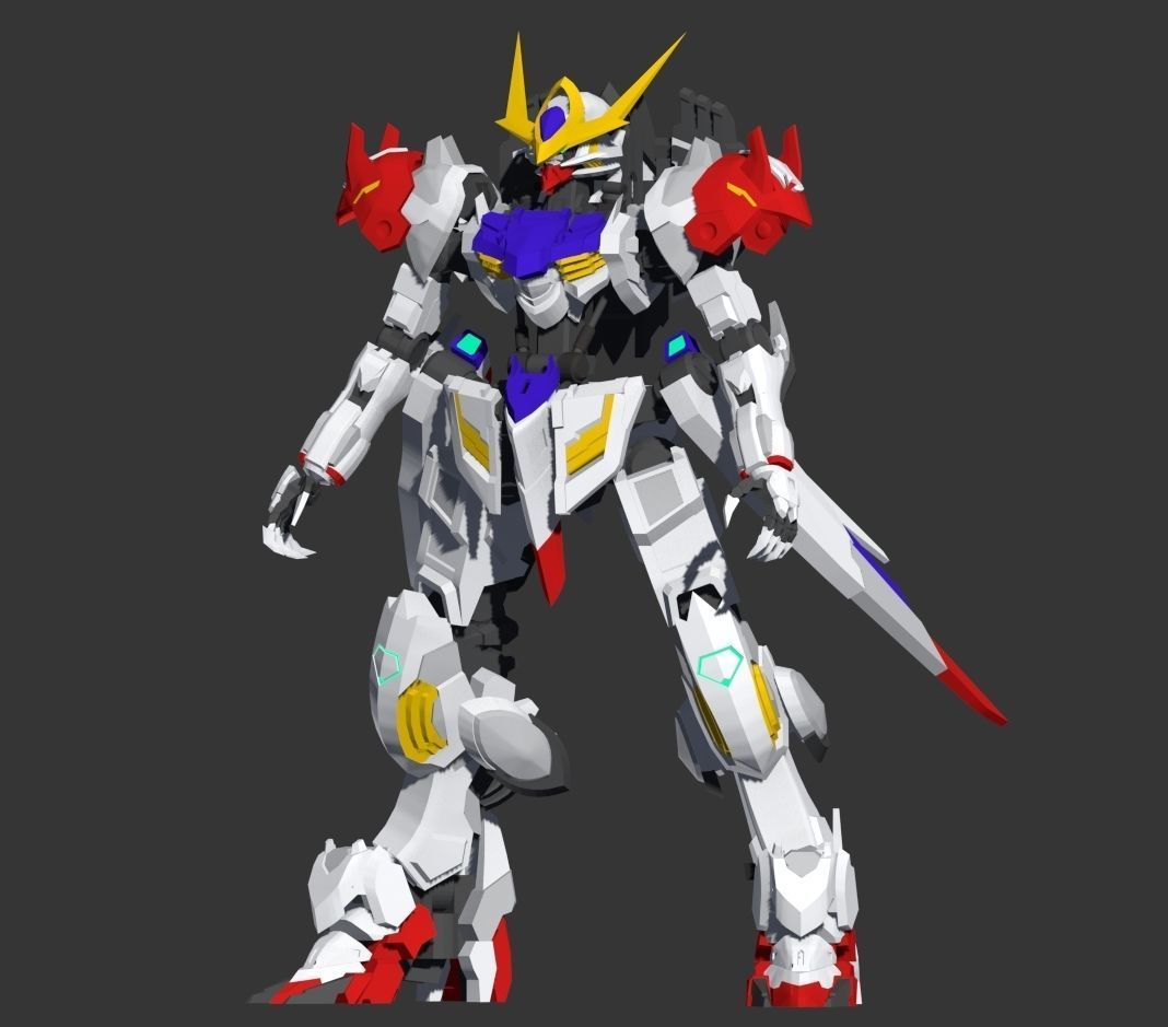 ASW-G-08 Barbatos Lupus 3D model_1