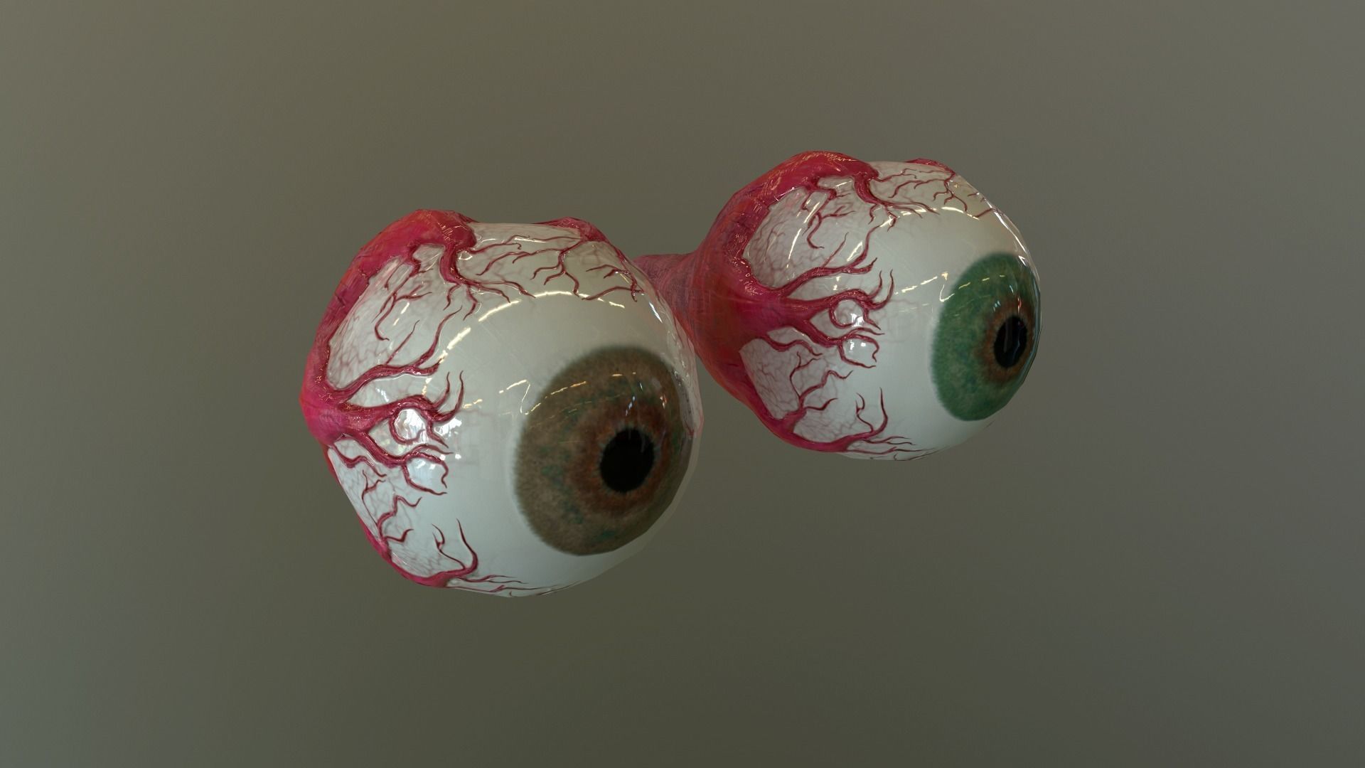 Internal Organs Collection Low-poly 3D model_13