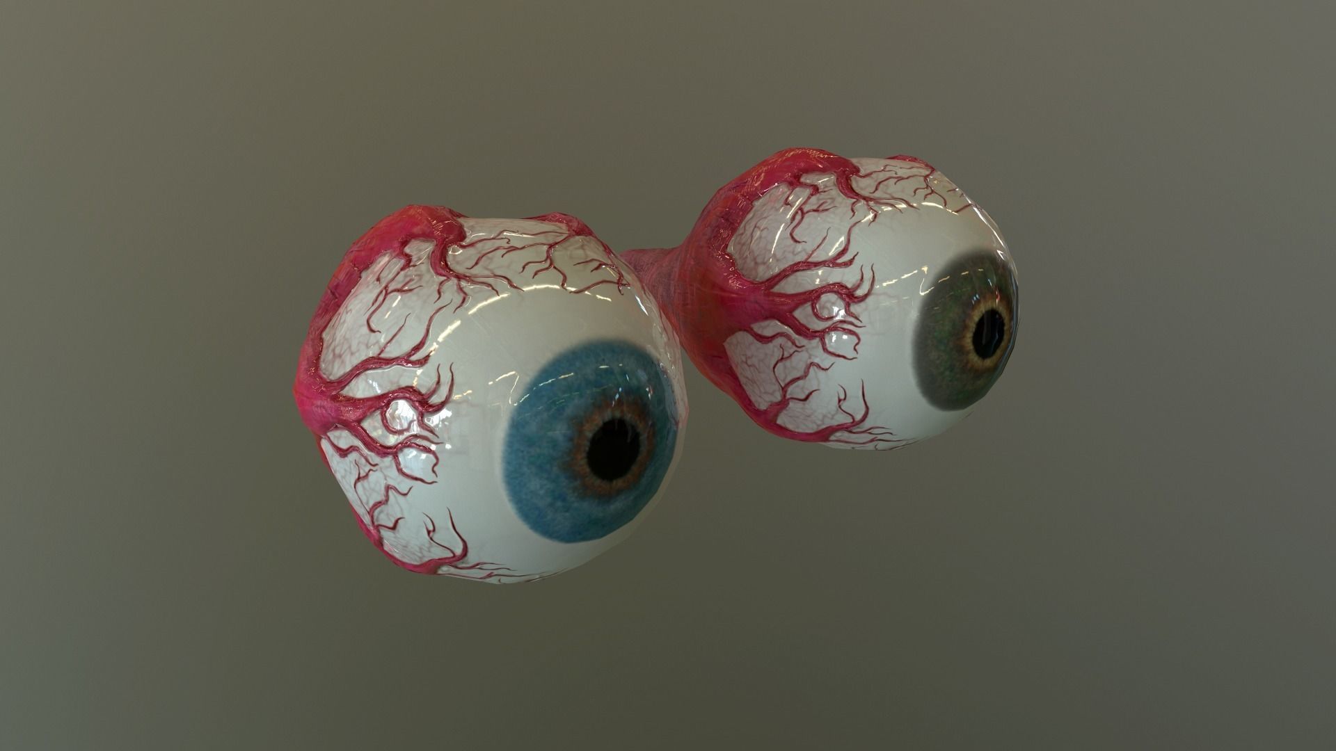 Internal Organs Collection Low-poly 3D model_12