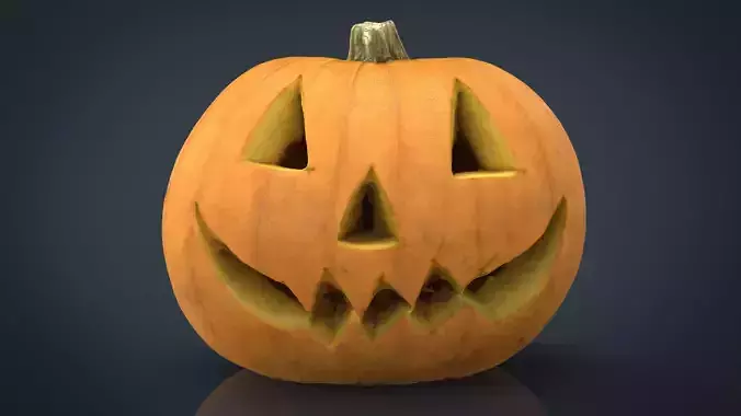 Realistic Halloween Pumpkin
