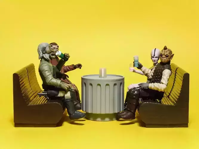 Star Wars Cantina furniture