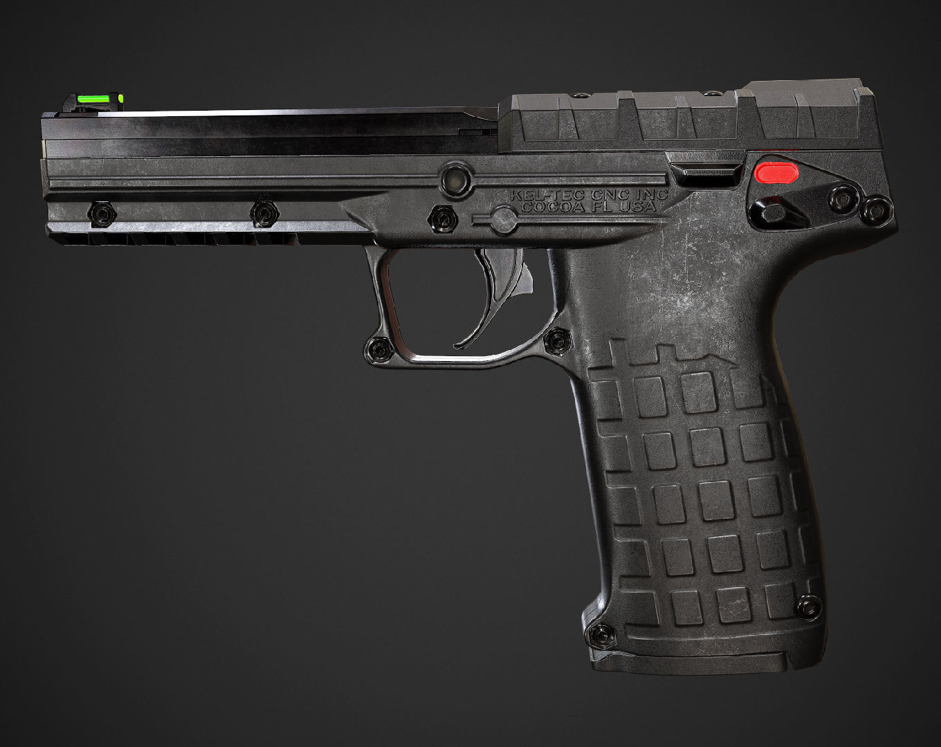 Kel Tec PMR-30 Low-poly 3D model_1