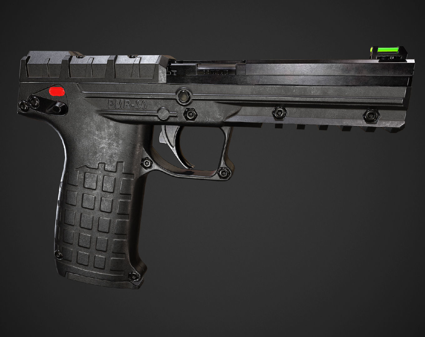 Kel Tec PMR-30 Low-poly 3D model_2