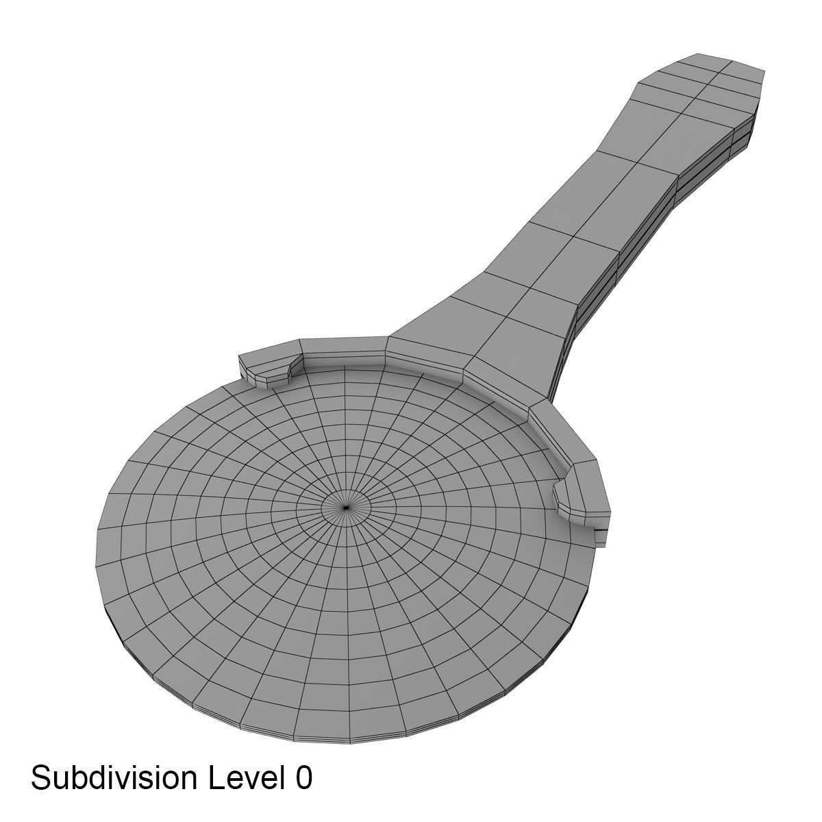 Magnifying glass 3D model_6