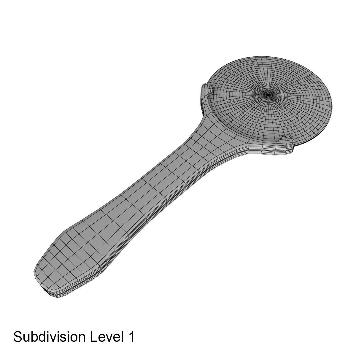 Magnifying glass 3D model_13