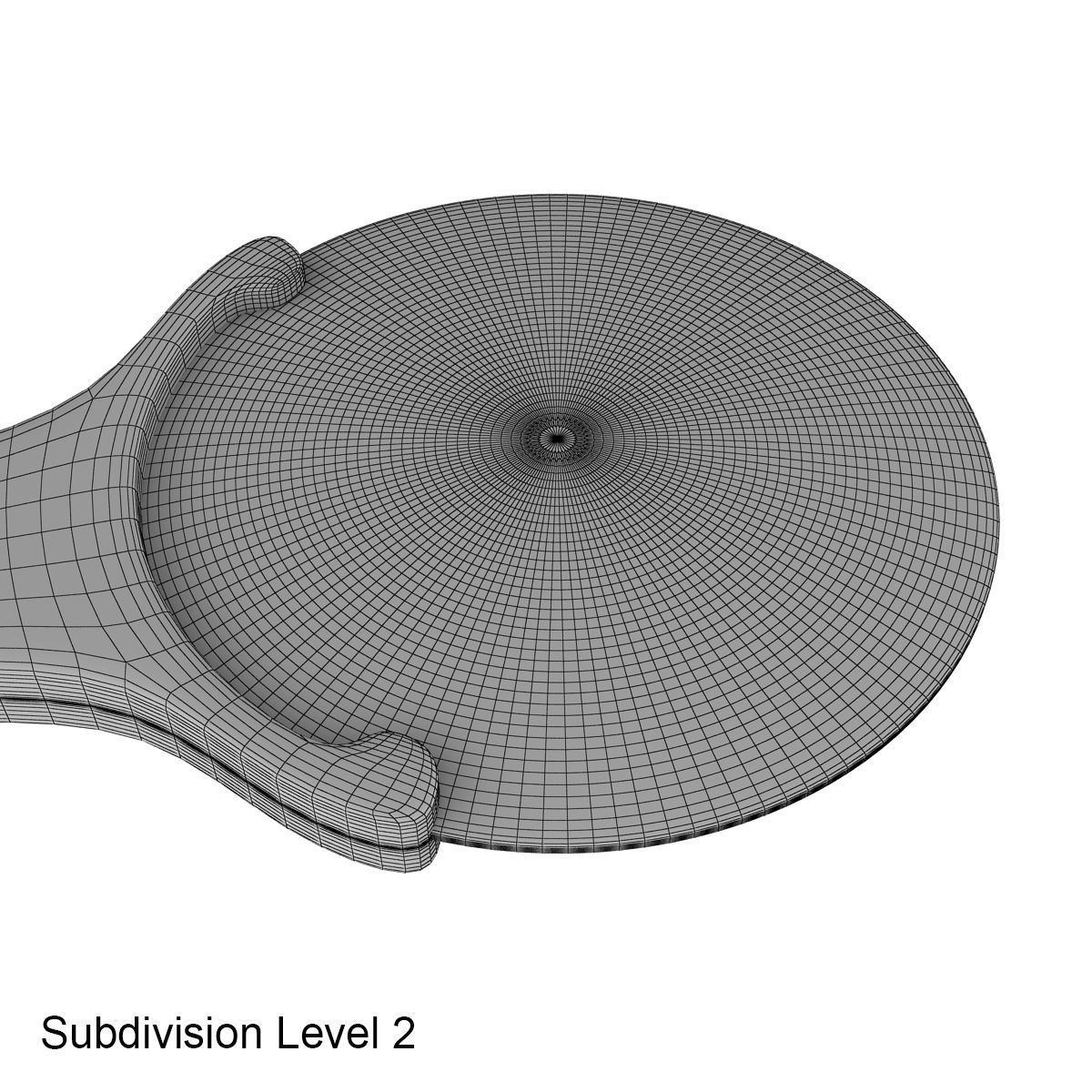 Magnifying glass 3D model_21