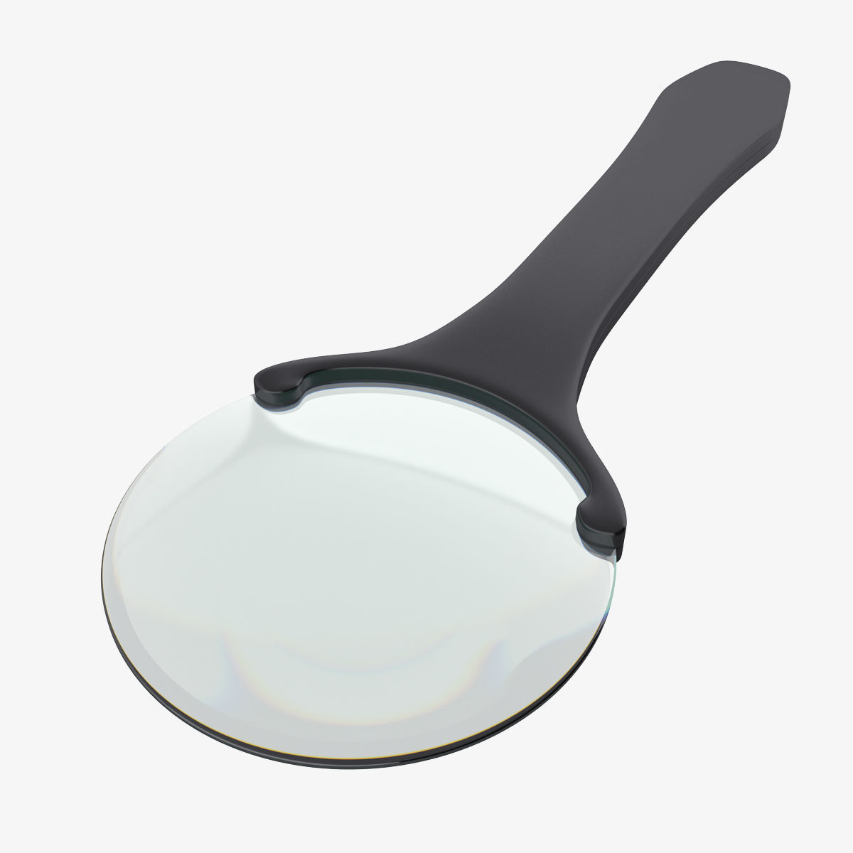 Magnifying glass 3D model_0