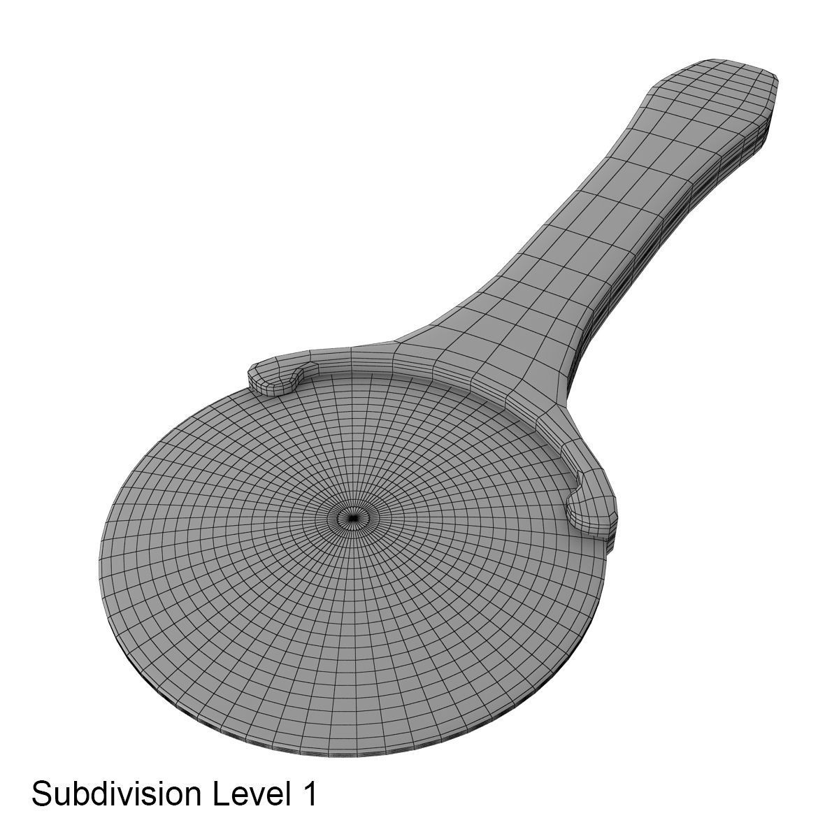 Magnifying glass 3D model_12