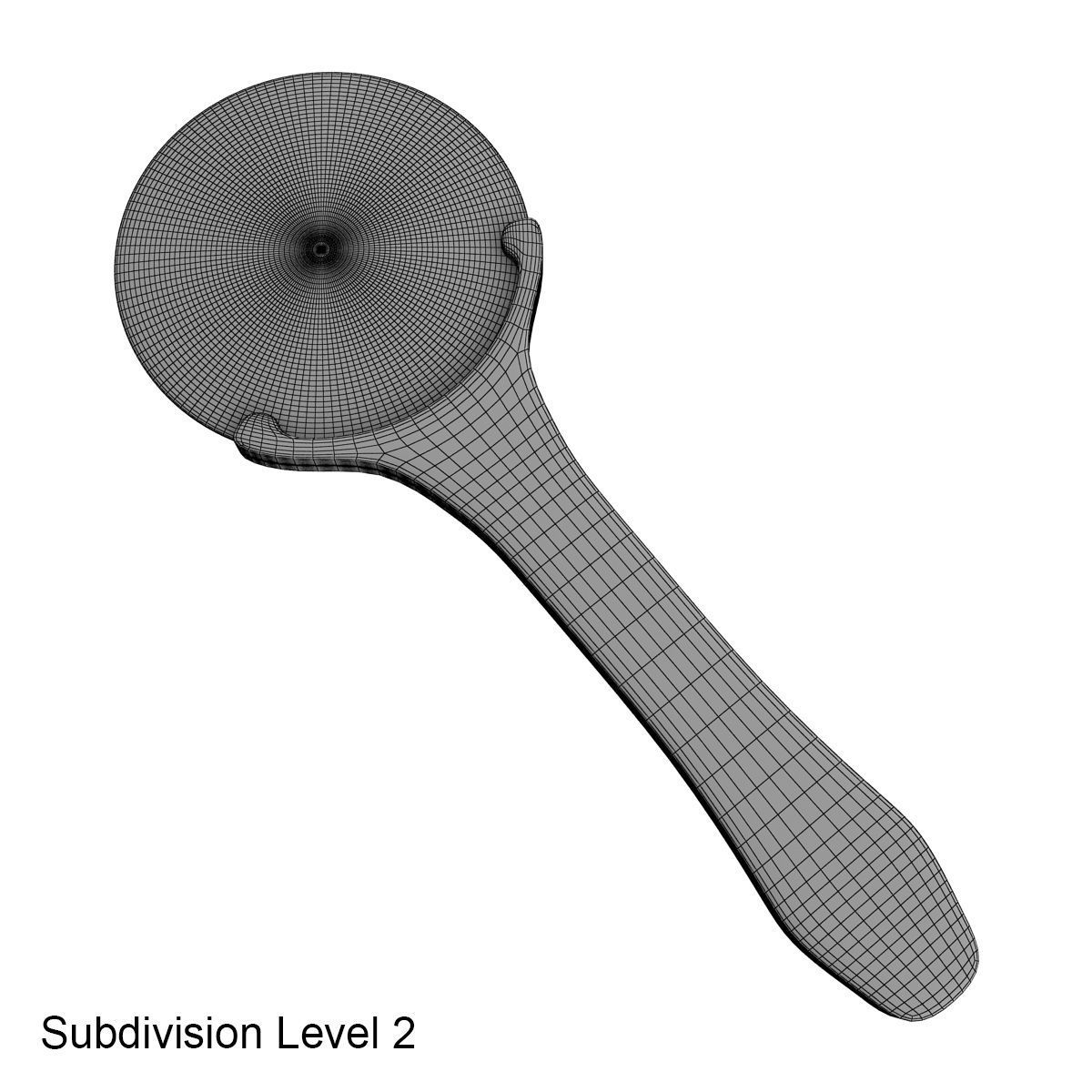 Magnifying glass 3D model_20