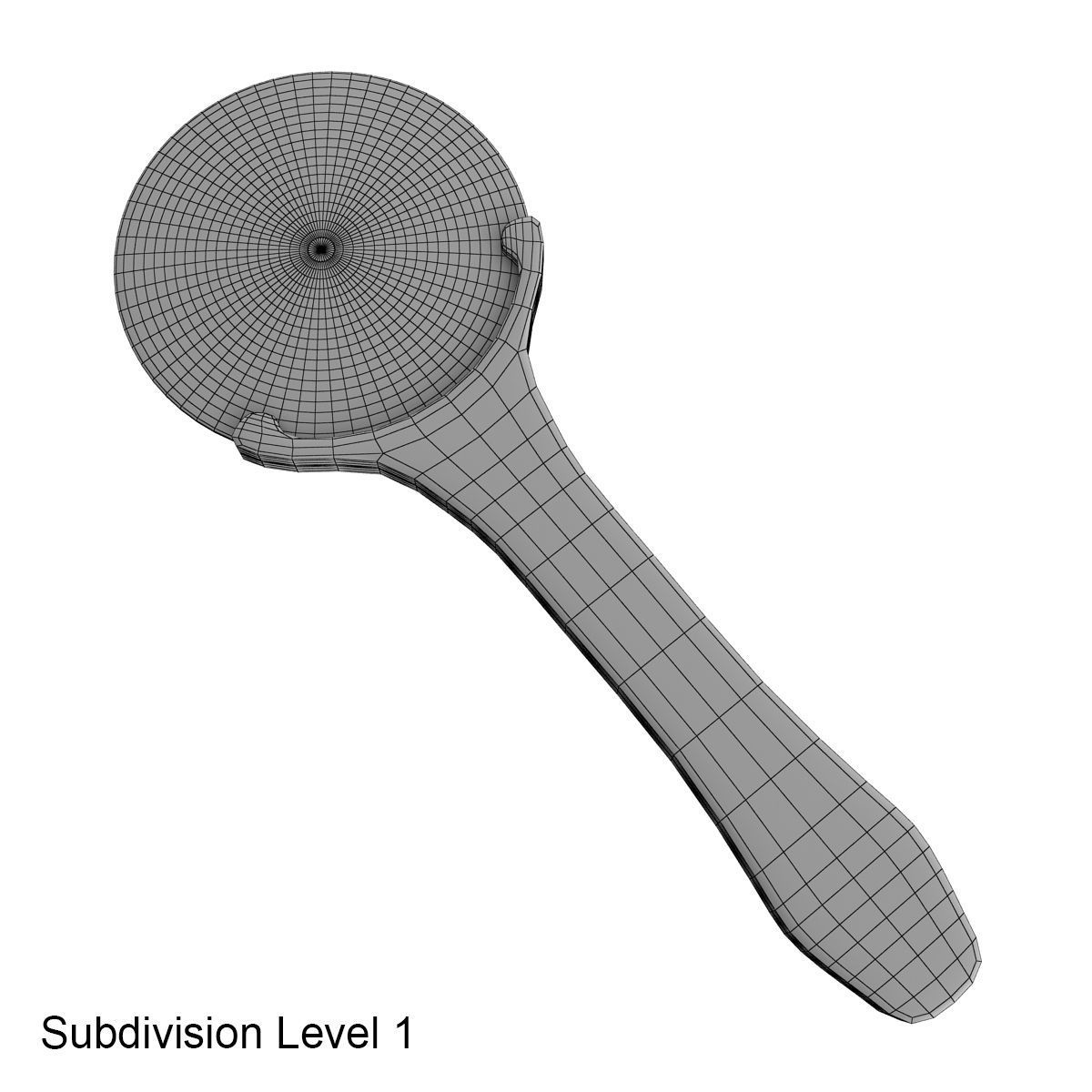 Magnifying glass 3D model_14