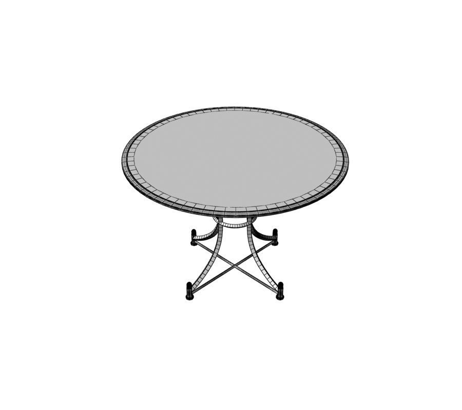 Side Table  001 3D model_11