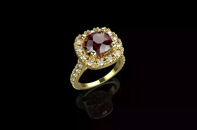 Cushion Engagement Rings