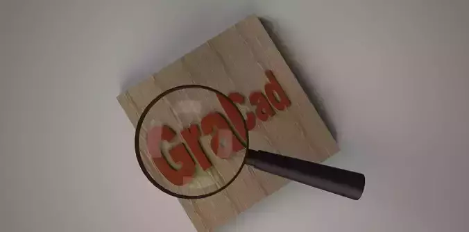 Magnifying glass Free 3D model