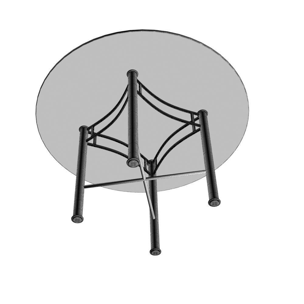 Side Table 010 3D model_18