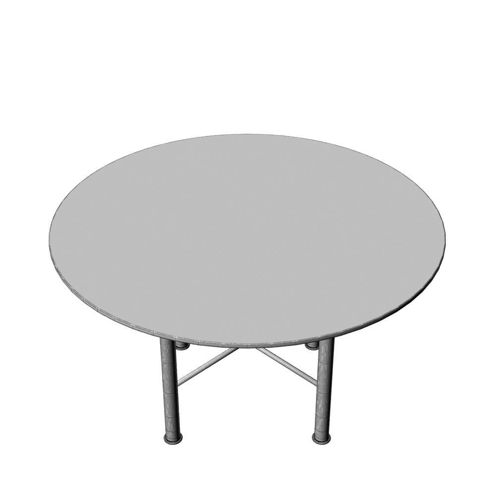 Side Table 010 3D model_11