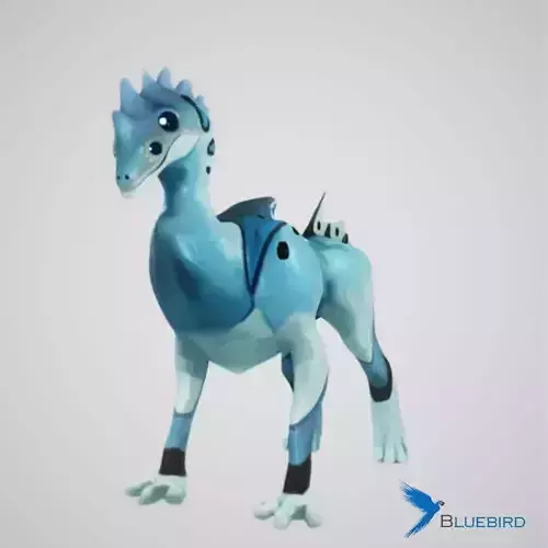 Alien Character Fairy Hand Painted