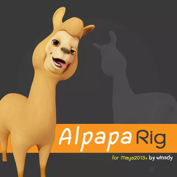 Alpapa Rig 3D model