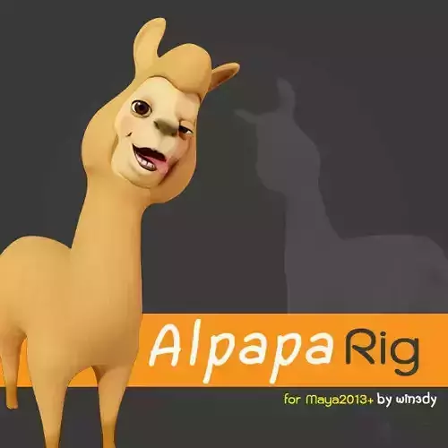 Alpapa Rig 3D model