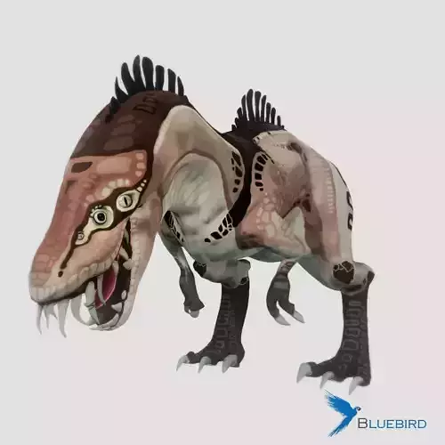 Cartoon T-Rex Dinosaur