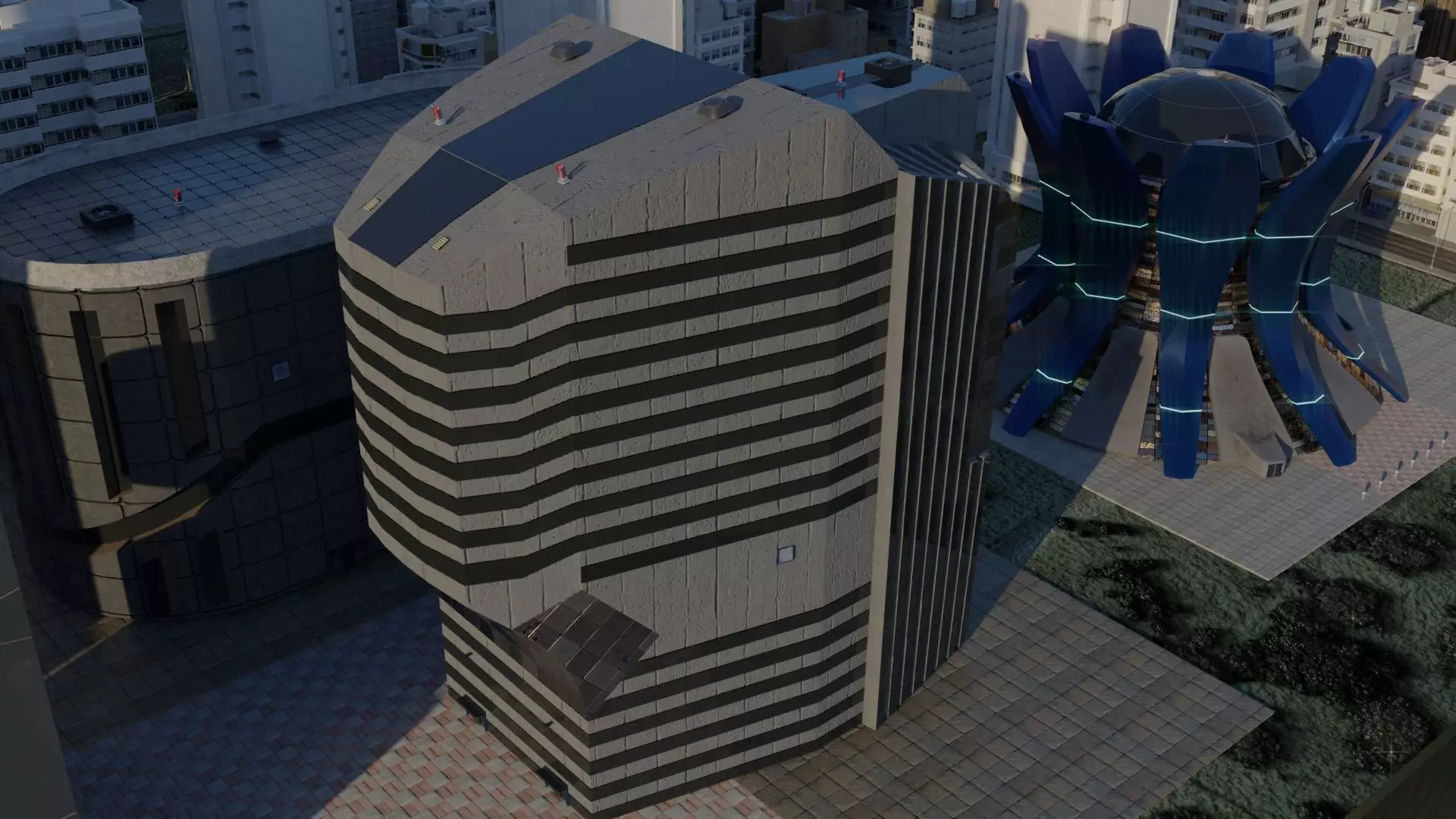 Research Center 3D model_0