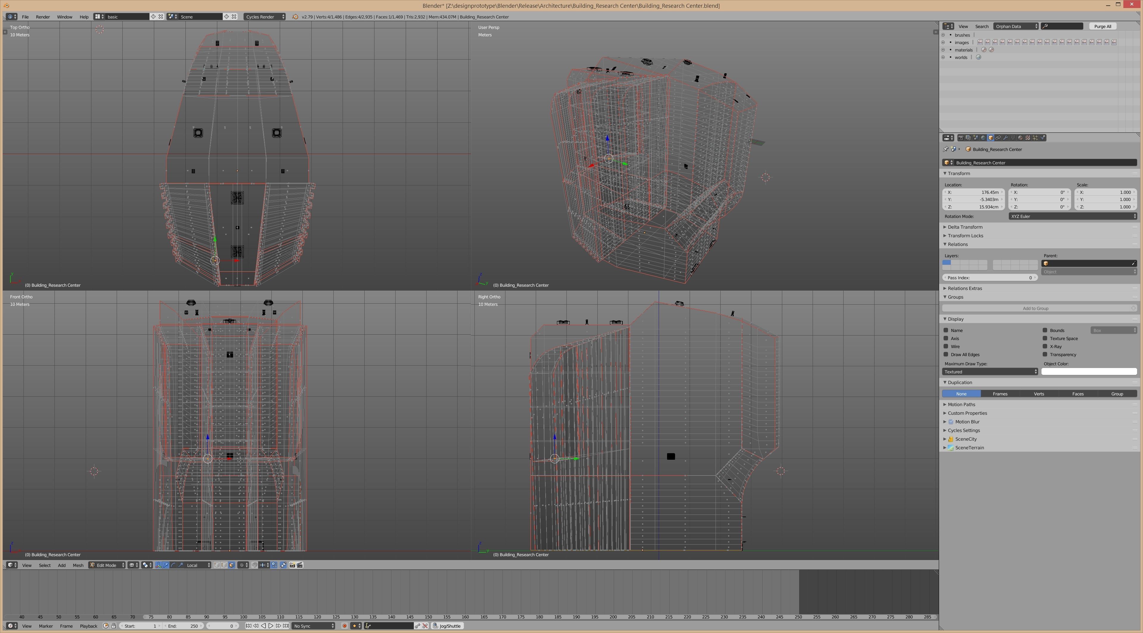 Research Center 3D model_5