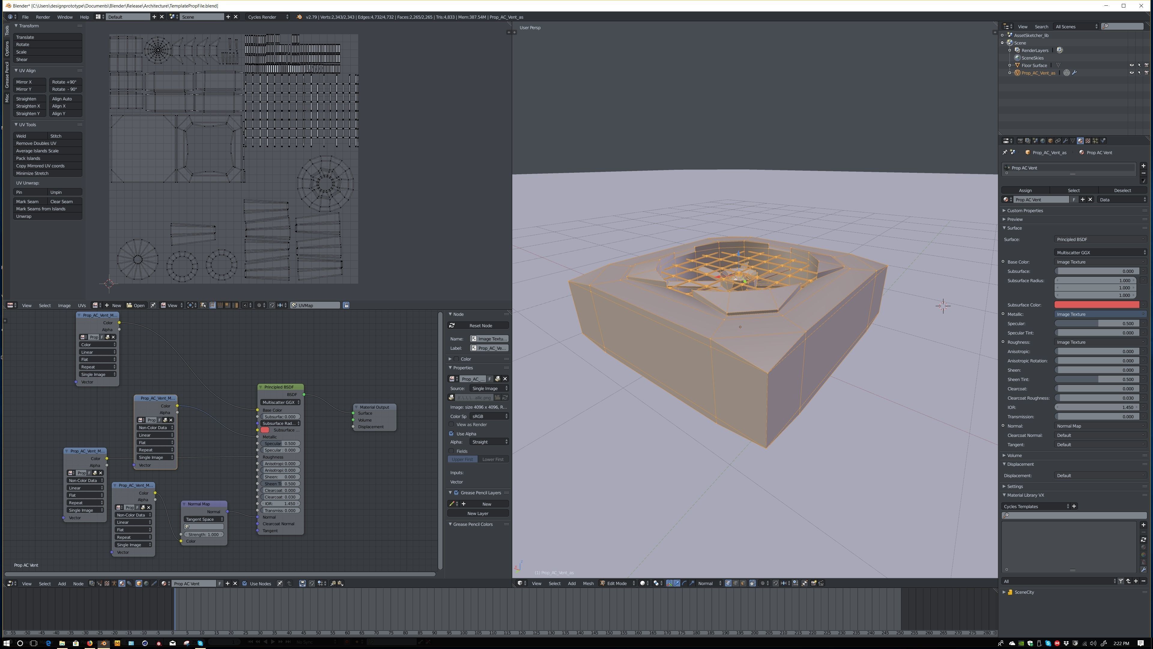 Research Center 3D model_8